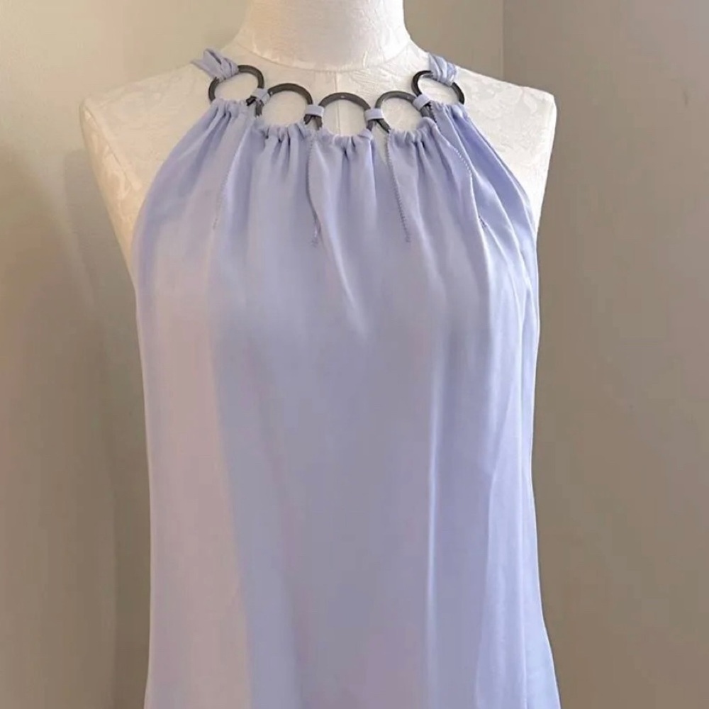 NWT Elie Tahari purple Lilac Blouse in size Medium